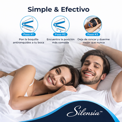 Silensia™ - Boquilla anti-ronquidos