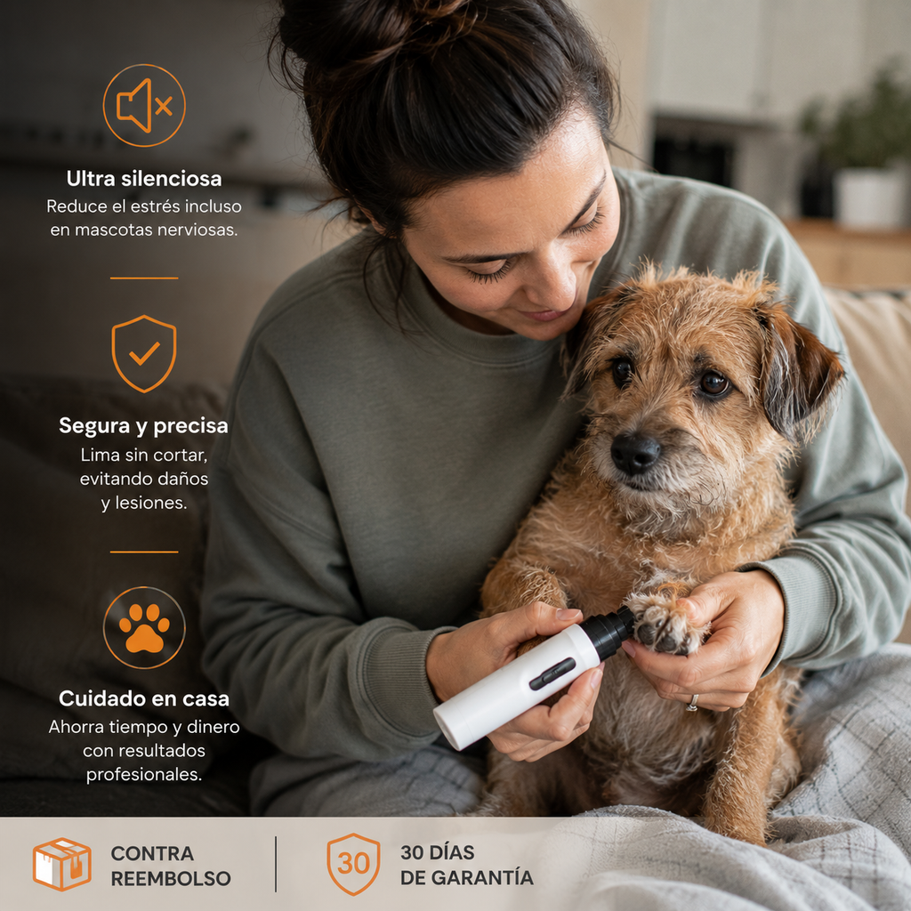 Lima de Uñas para Perros nerviosos