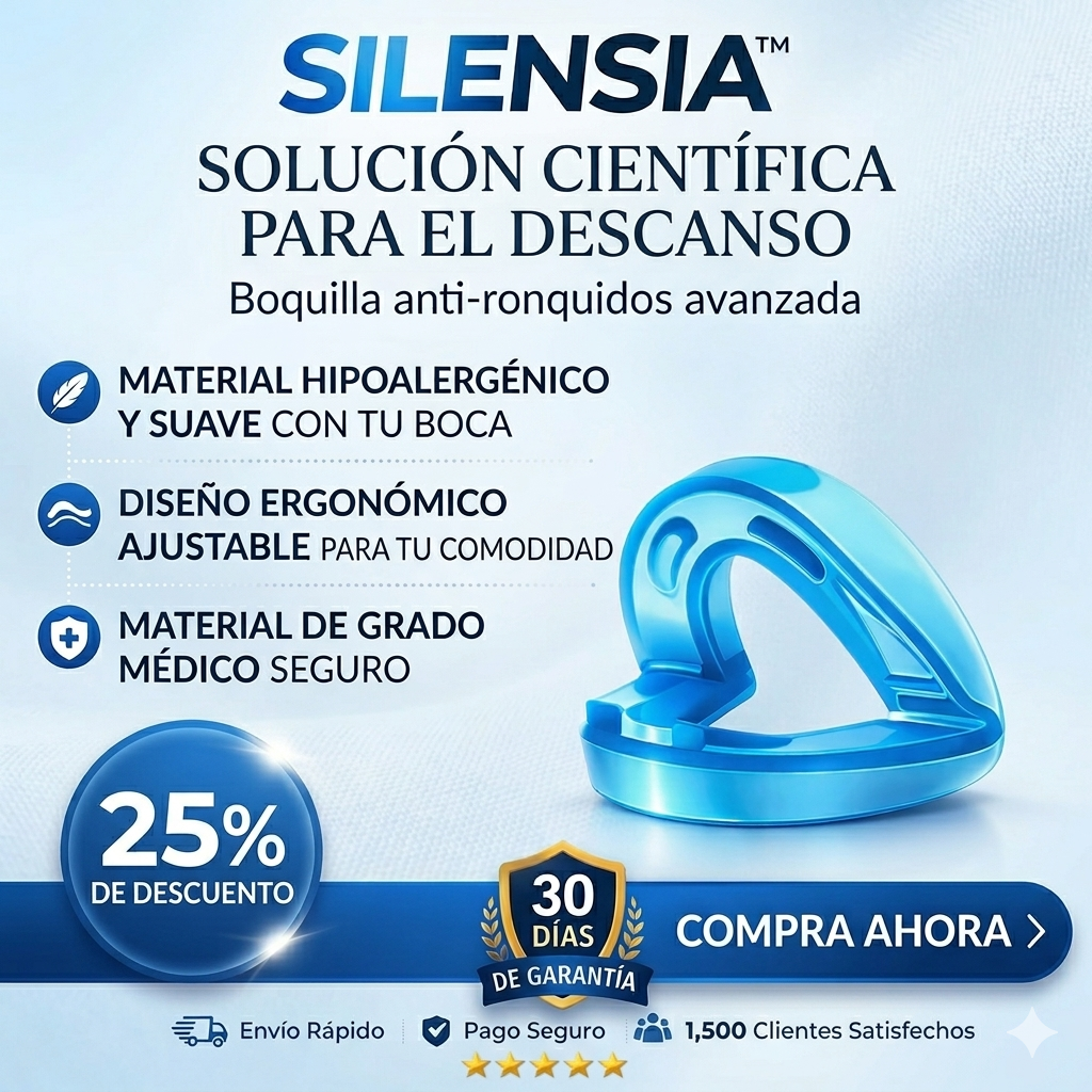 Silensia™ - Boquilla anti-ronquidos
