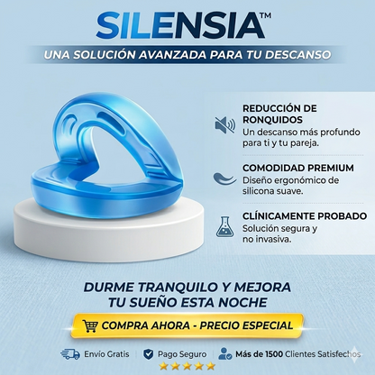 Silensia™ - Boquilla anti-ronquidos